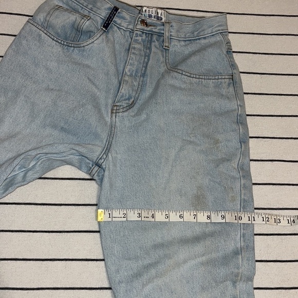 VINTAGE Carolina Blues By Carolina Colours High Waisted Denim Jeans Size 6 - Picture 13 of 15